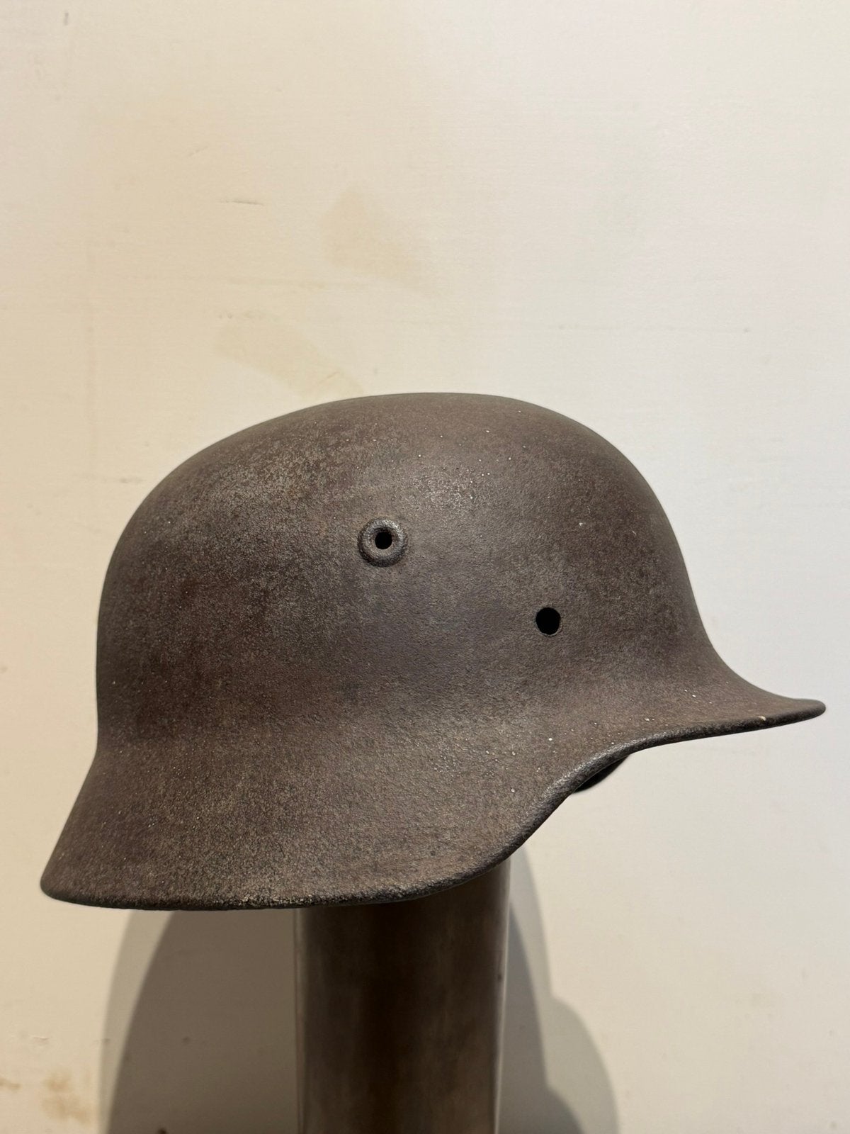 Duitse Wehrmacht M40 Helm schaal met Heer Decal ww2, Verzamelen, Militaria | Tweede Wereldoorlog, Ophalen of Verzenden, Landmacht