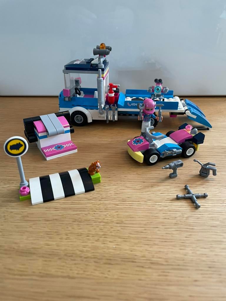 Lego friends reparatie truck 41348, Ophalen of Verzenden, Zo goed als nieuw