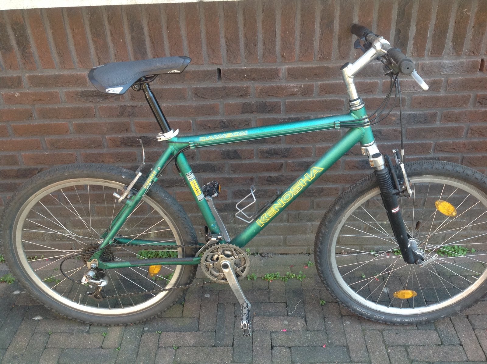 Kenosha mountainbike, 26 inch wielen, Fietsen en Brommers, Gebruikt, 26 inch, Velgrem, Minder dan 49 cm