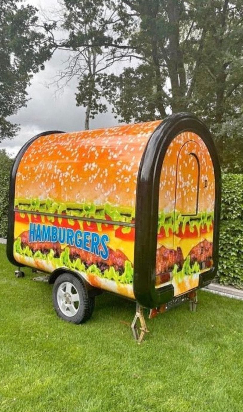 Hamburger Foodtruck / Verkoopwagen TE KOOP, Zakelijke goederen, Partijgoederen en Retail | Verkoopwagens, Ophalen