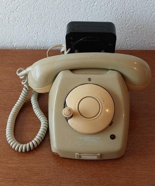 PTT T65 LB Telefoon Retro klassieker uit de jaren ’70, Telecommunicatie, Vaste telefoons | Niet Draadloos, Ophalen, Gebruikt