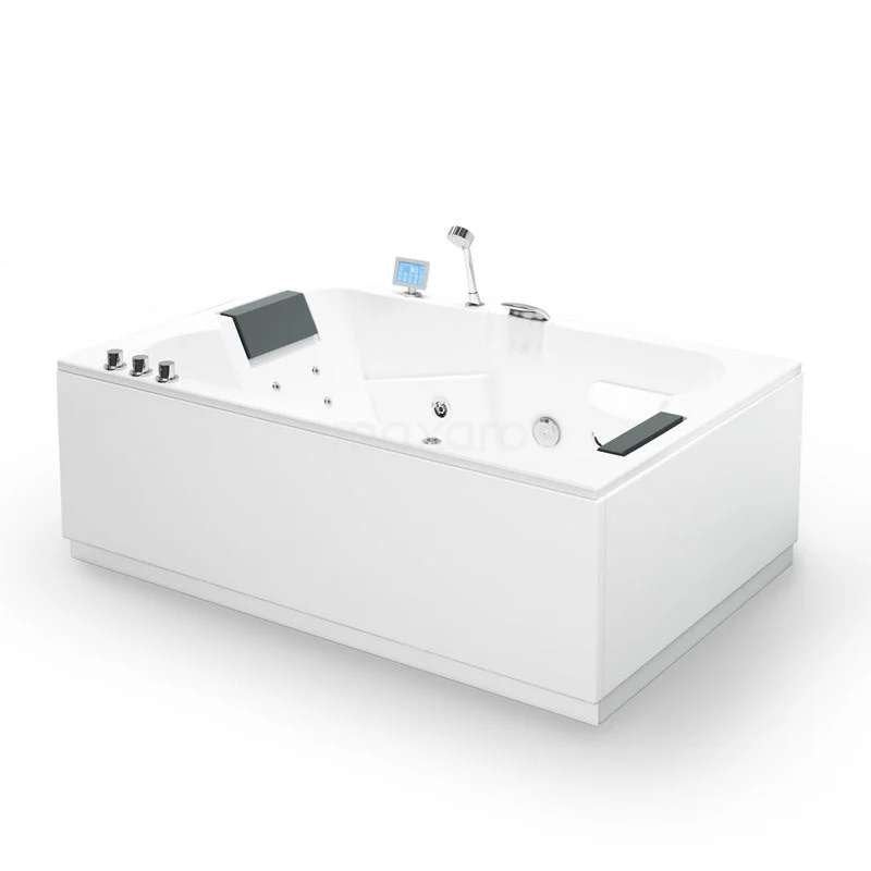 Whirlpool Bad 2 Persoons 180x120cm Watermassage, Huis en Inrichting, Ophalen, Gebruikt, Met douche