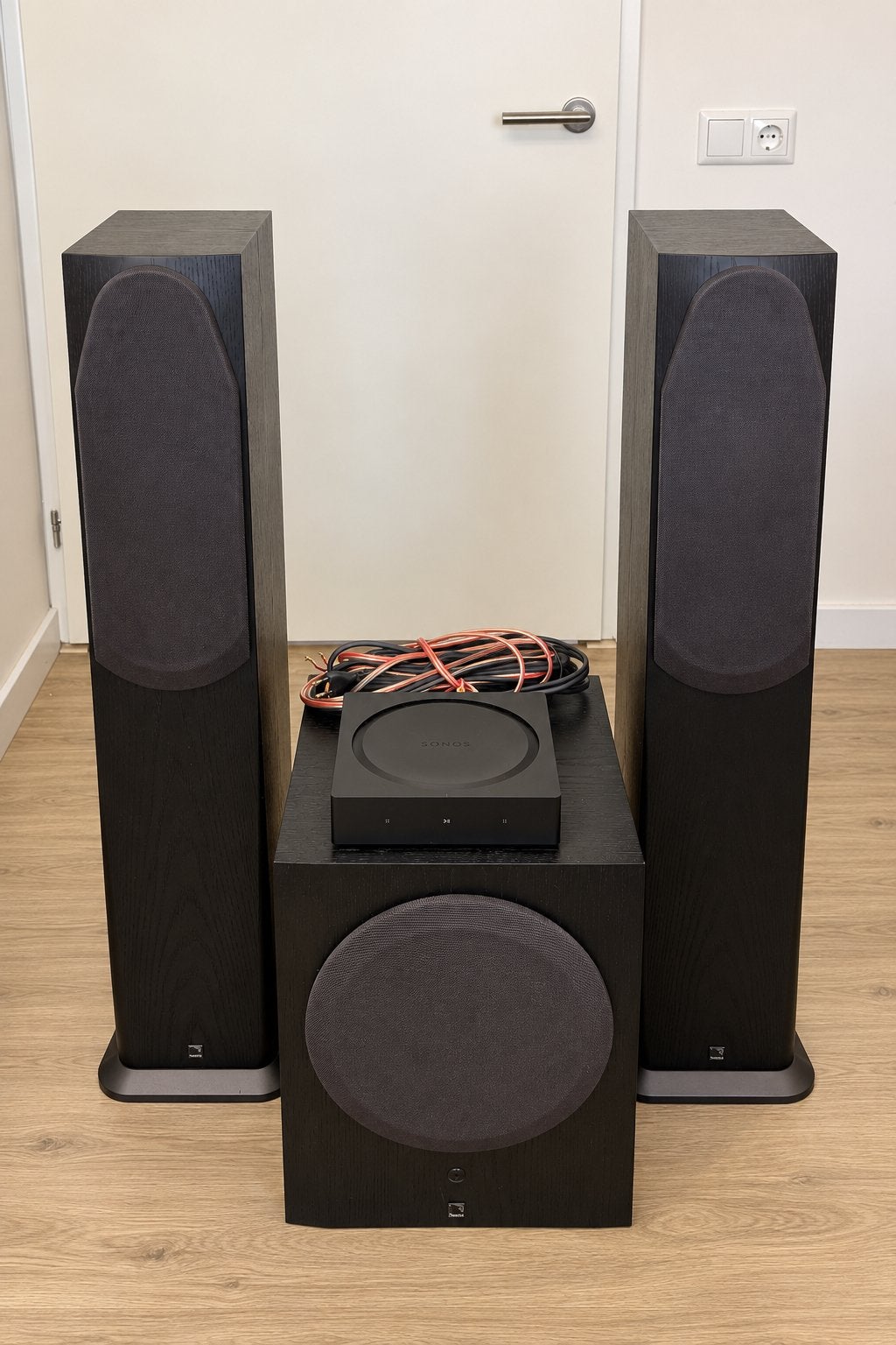 Phonar Veritas P5.5 EdMa + Phonar sub + Sonos Amp, Ophalen, Zo goed als nieuw, Subwoofer, Sonos