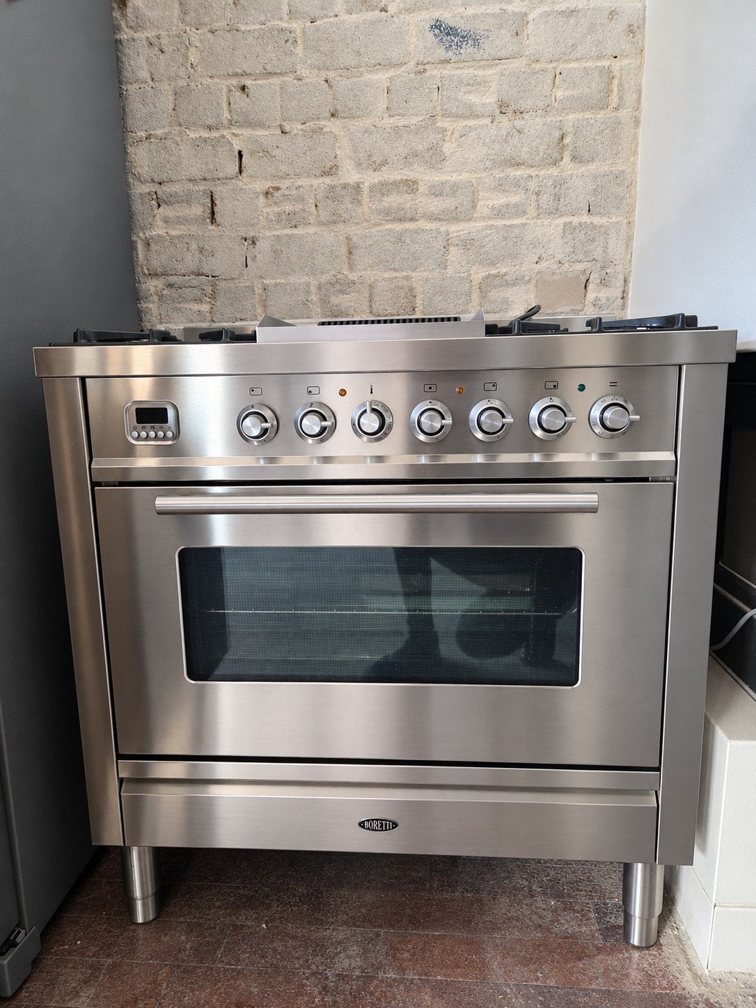 Boretti Fornuis met Oven, Ophalen, Gebruikt, Oven, Hete lucht