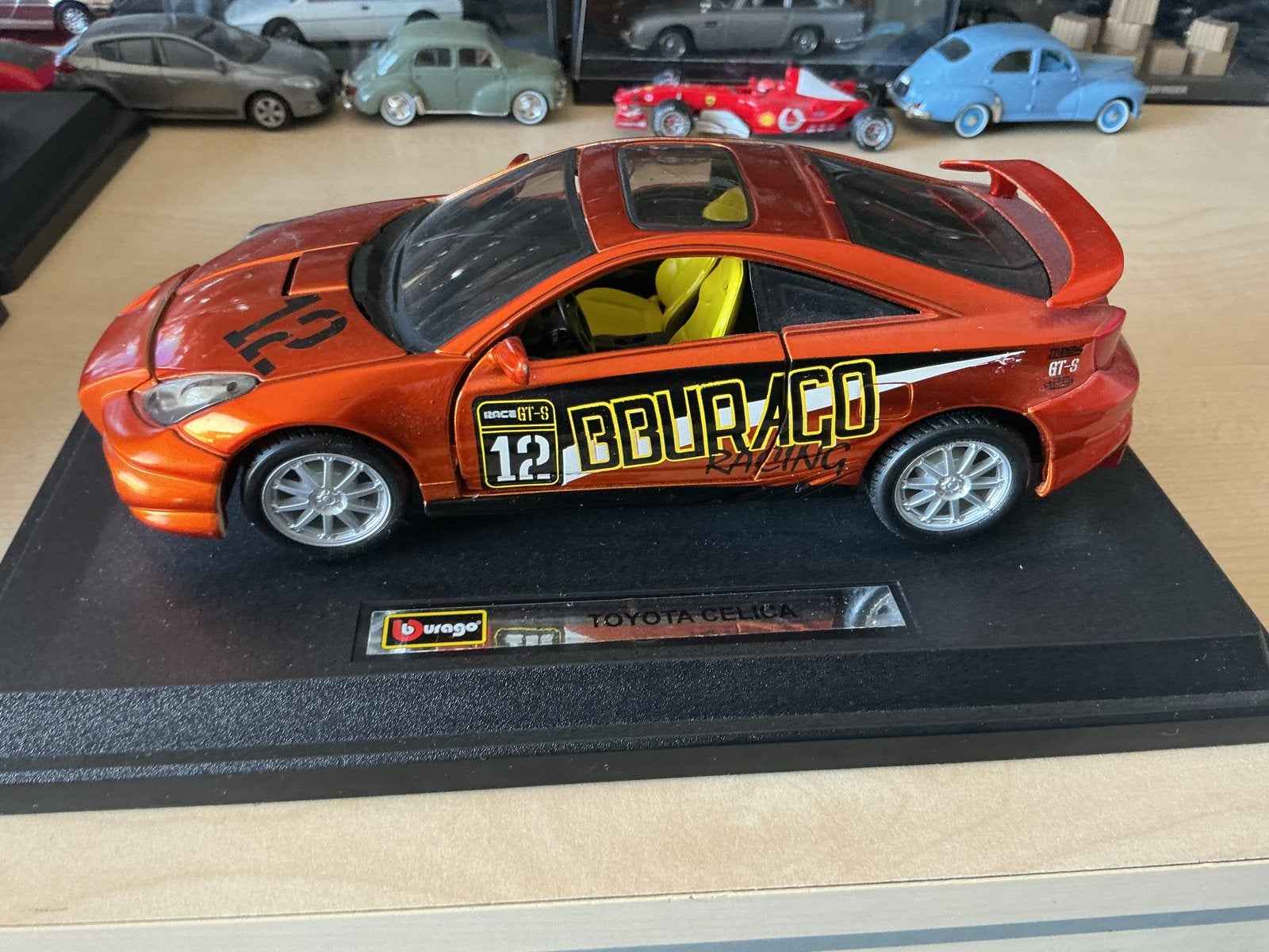 Burago Toyota Celica GT-S Modelauto - 1.24, Hobby en Vrije tijd, Ophalen of Verzenden, Zo goed als nieuw, Auto, Bburago