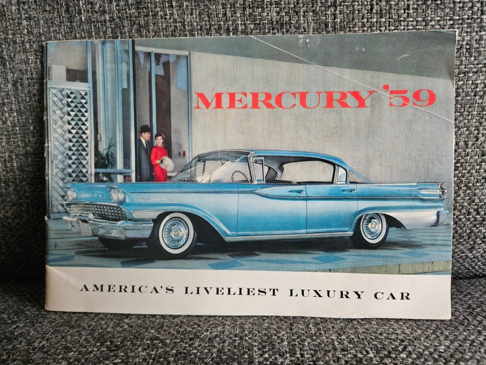 Originele Mercury '59 brochure, Verzenden, Gelezen, Overige merken, Mercury Division of Ford Motor Company