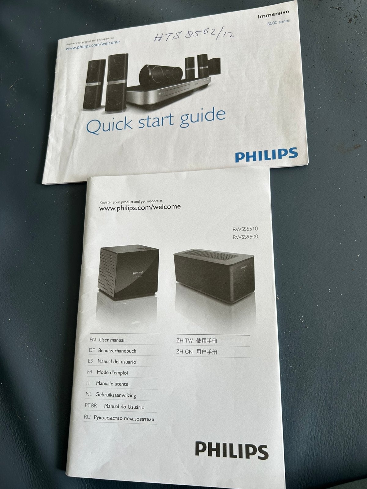 Philips surroundsysteem, Ophalen, Zo goed als nieuw
