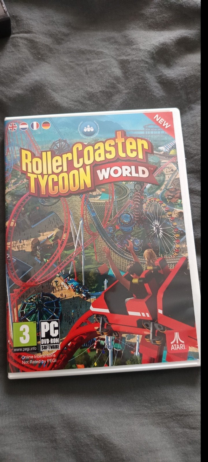 RollerCoaster Tycoon World PC DVD-ROM - Nieuw, Spelcomputers en Games, Online, 1 speler, Nieuw, Ophalen of Verzenden