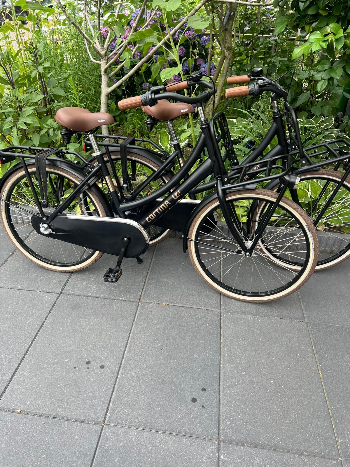 Twee cortina meisjesfiets maat 24 inch 3 versnelling, Ophalen, Terugtraprem, 24 inch, Versnellingen
