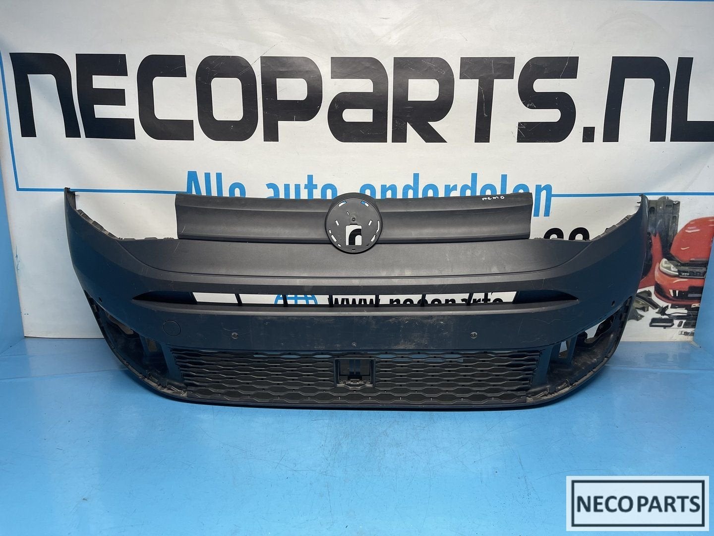 VOLKSWAGEN CADDY 2K7 VOORBUMPER BUMPER ORIGINEEL, Gebruikt, -, Volkswagen, -