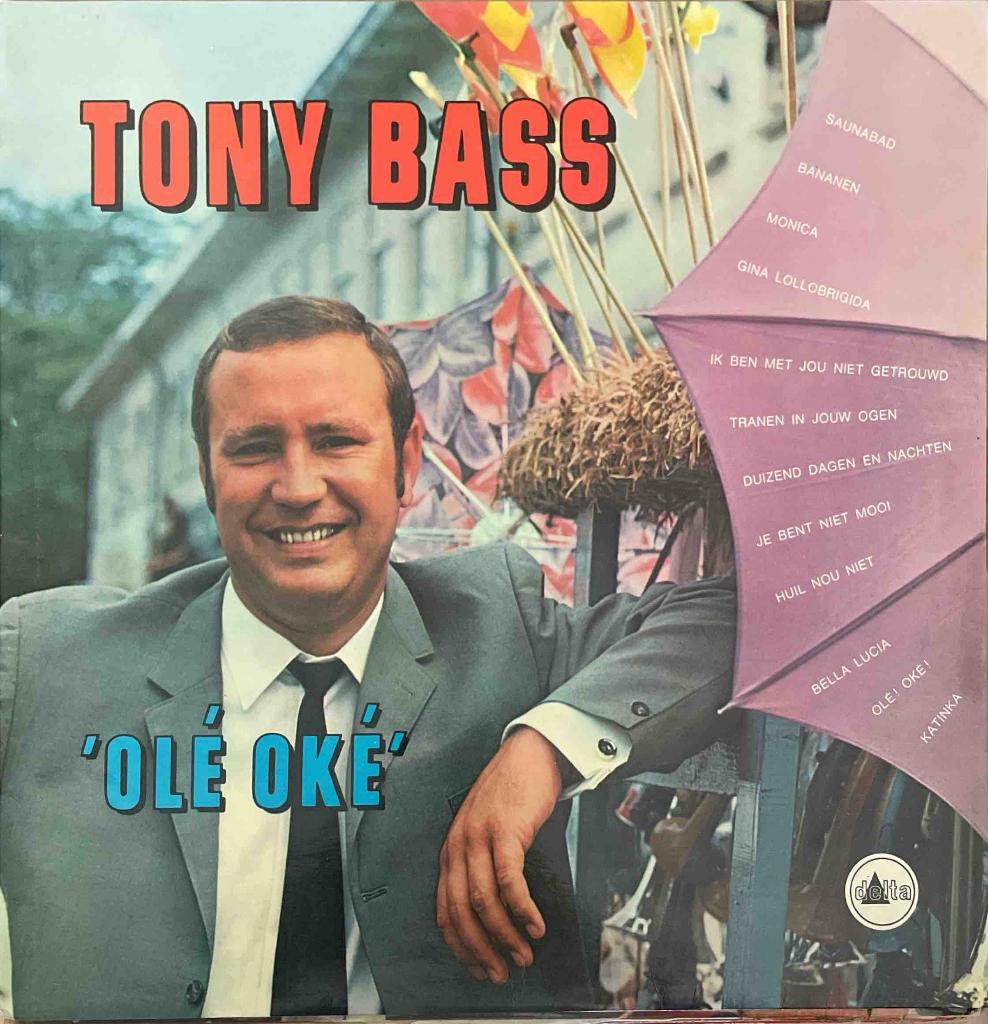 Tony Bass - Olé! Oké!, Ophalen of Verzenden, Zo goed als nieuw, Levenslied of Smartlap, 12 inch