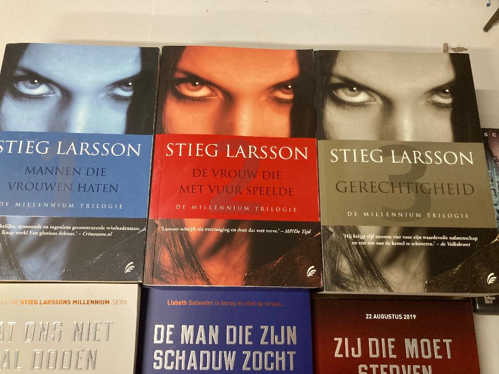 T.K. Boeken en dvd's van de Stieg Larson trilogie, Ophalen of Verzenden, Gelezen, Stieg Larsson, Scandinavië