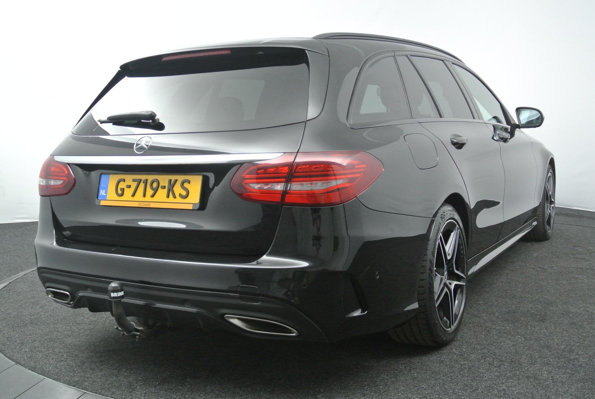 Mercedes-Benz C-klasse Estate 180 AMG Line | Panoramadak | T, Automaat, Met garantie (alle), Leder en Stof, C-Klasse