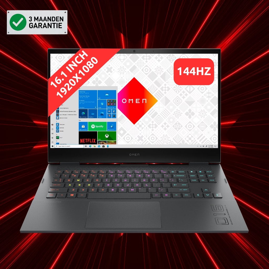 HP Omen 16 (RTX 3070 & AMD 7 5800H & 32GB), Computers en Software, Windows Laptops, 32 GB, DTGParts.Business@gmail.com, HP Omen 16
