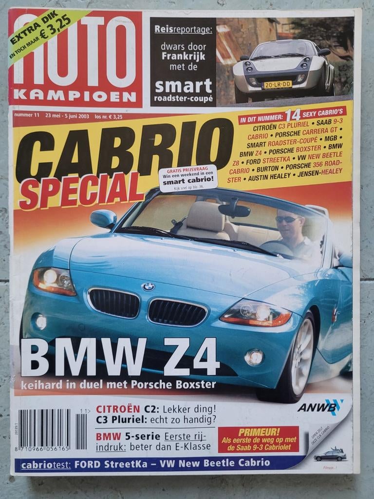 Autokampioen nr 11 van 2003, Ophalen of Verzenden, Gelezen, Algemeen