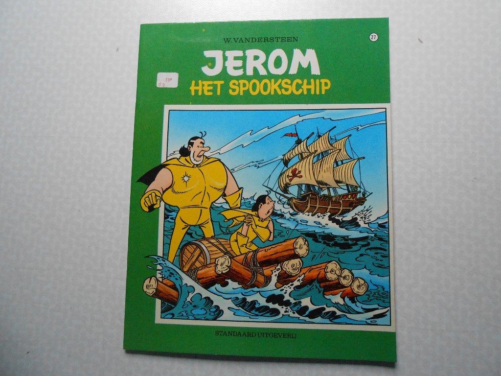 Jerom 27 Het spookschip 1969 1ste druk., Willy Vandersteen, Eén stripboek, Nieuw, Ophalen of Verzenden