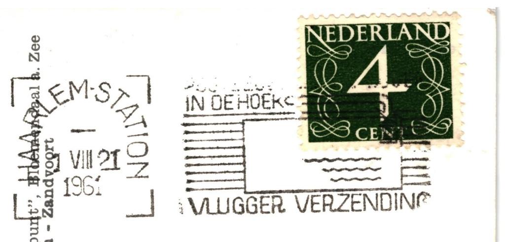 947105 Bloemendaal aan Zee NH 1961 Ezeltje Rijden Gelopen, Ophalen of Verzenden, 1960 tot 1980, Gelopen, Noord-Holland