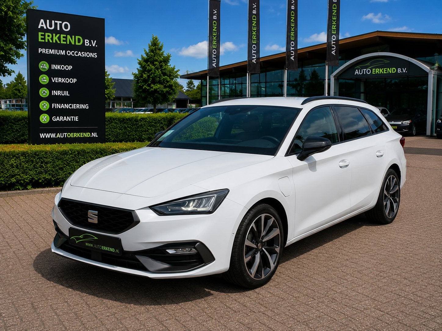 SEAT Leon Sportstourer 1.4 TSI eHybrid PHEV FR Business Inte, Auto's, Gebruikt, Euro 6, 4 cilinders, 150 pk