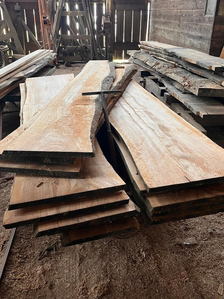 Prachtige planken gezaagd in de Molen van Burdaard!, Ophalen, 25 tot 50 mm, Nieuw, Plank