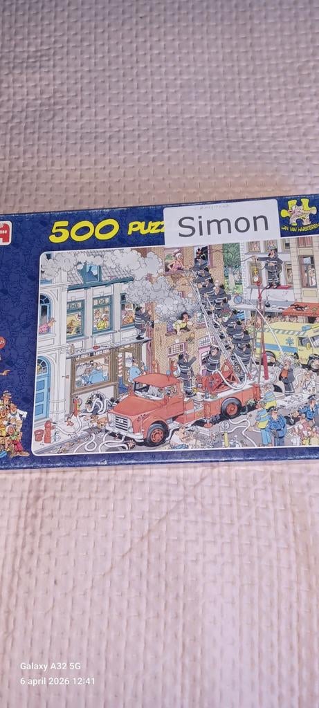 Jan van Haaster puzzel 500 stukjes, Ophalen of Verzenden, 500 t/m 1500 stukjes