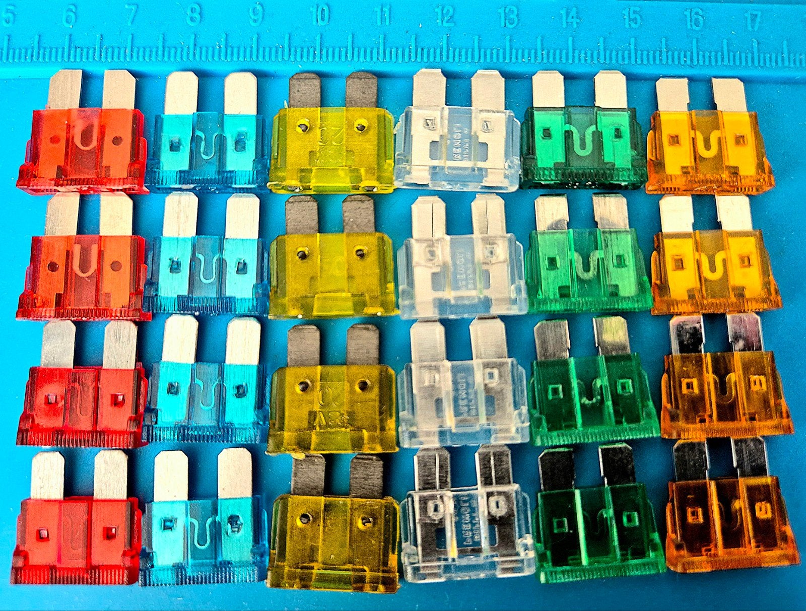 Zekeringen set 10-40 Ampere voor Auto/Omvormer, Ophalen of Verzenden, Nieuw