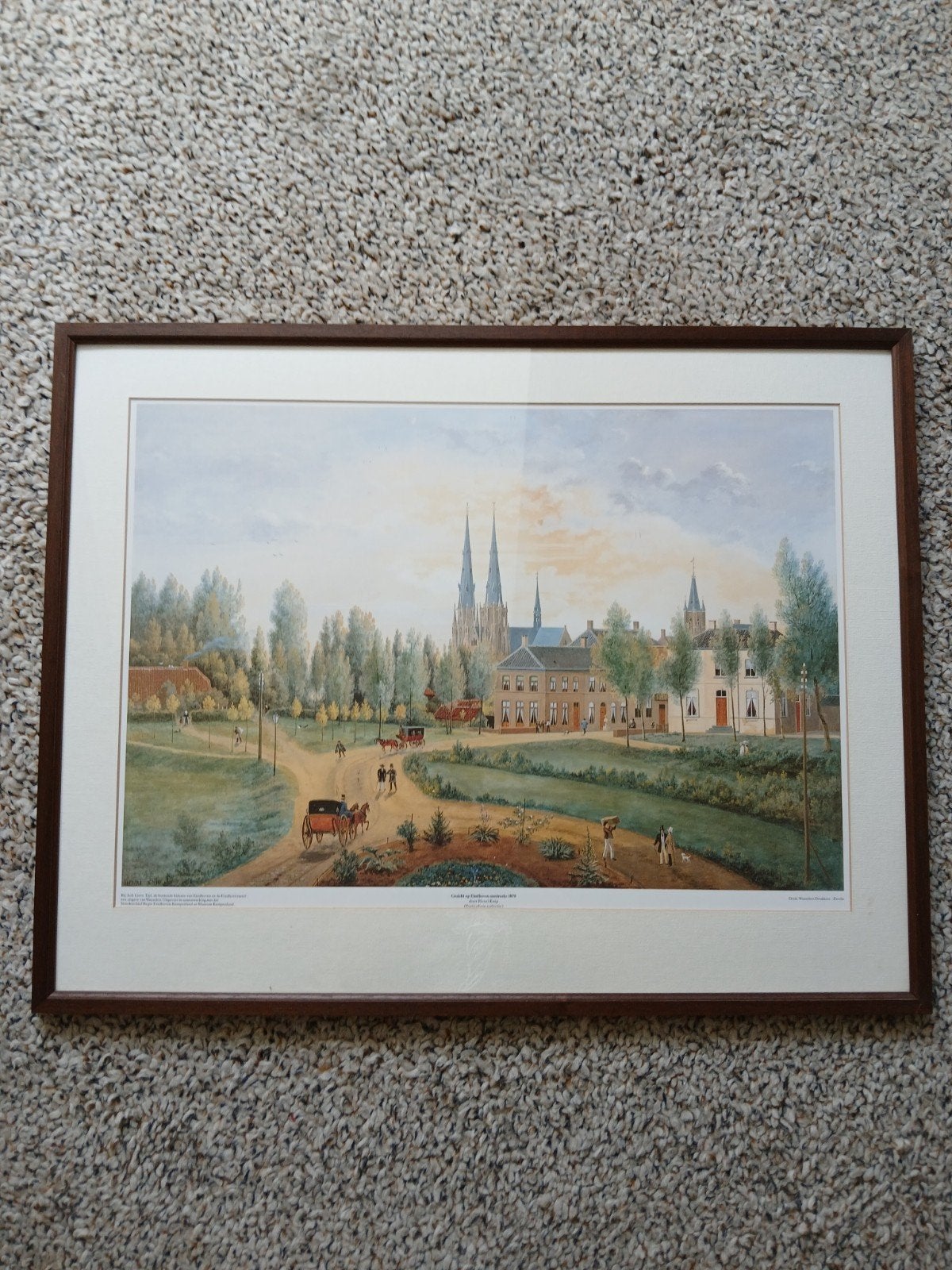 schilderij, Ophalen