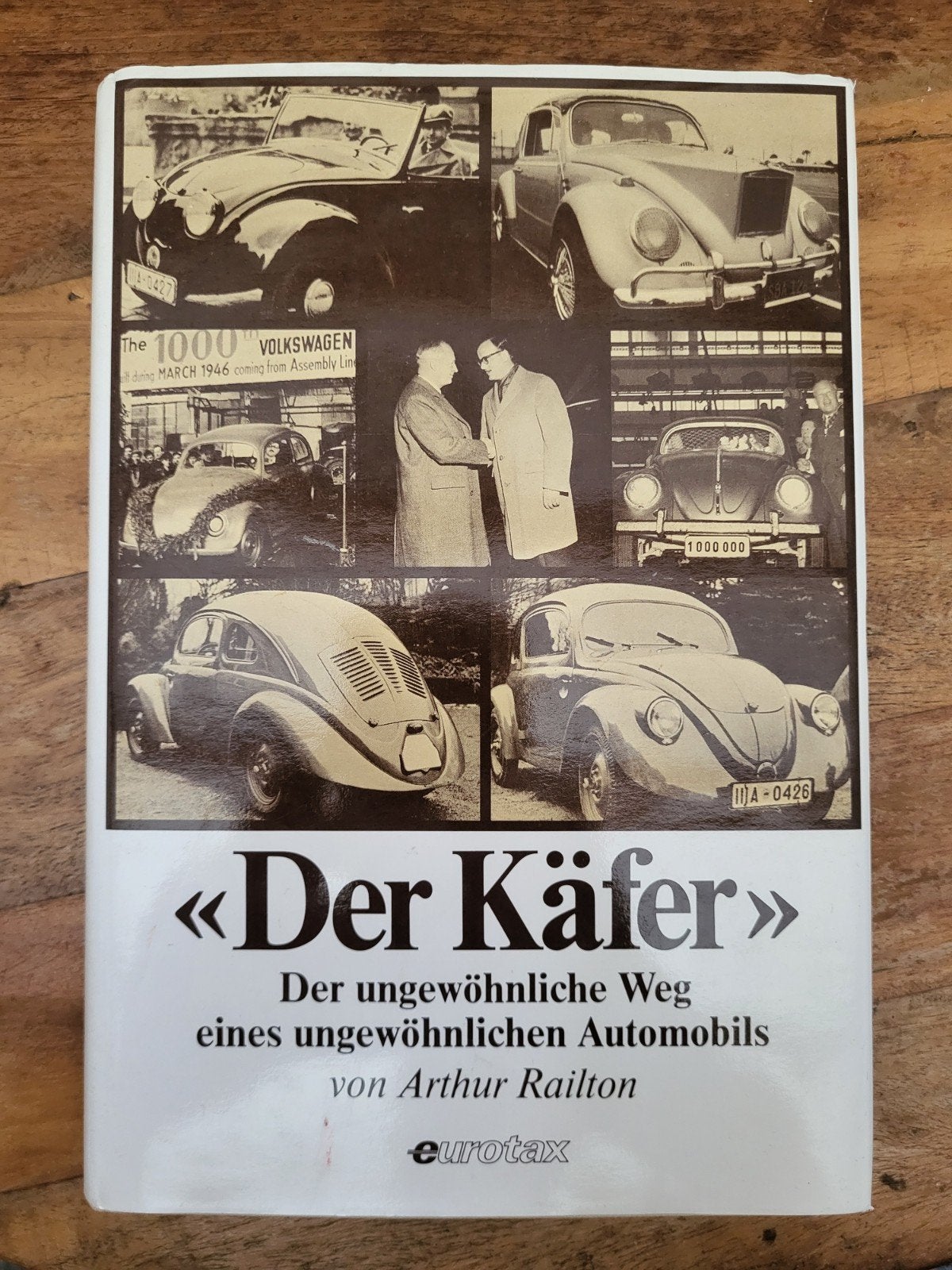 Der Käfer, Vw kever boek, Ophalen of Verzenden, Zo goed als nieuw, Arthur Railton, Volkswagen