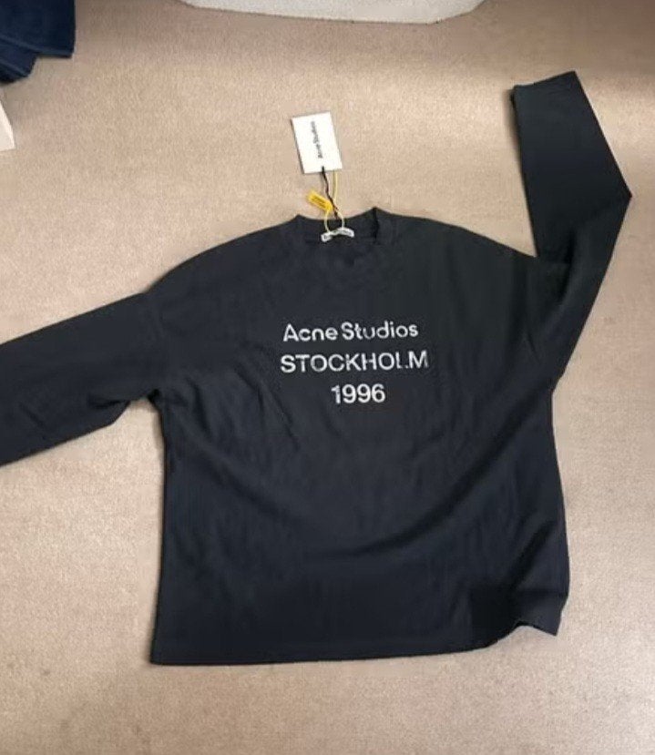 Acne studios longsleeve zwart maat s, Ophalen of Verzenden, Nieuw, Acne Studios