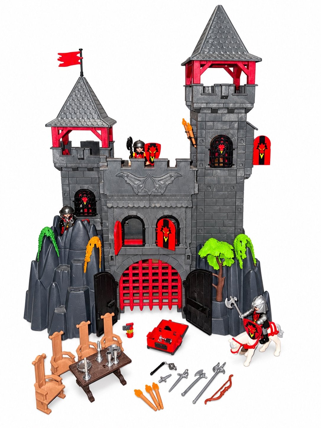 PLAYMOBIL 3269  Drakenkasteel Drachenfestung Met accessoires, Kinderen en Baby's, Complete set, Ophalen of Verzenden, Zo goed als nieuw