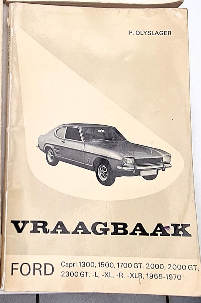 Oldtimer vraagbaak Ford Capri  va 1969, Ophalen of Verzenden