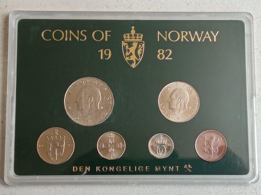Noorwegen jaarset 1982., Ophalen of Verzenden, Overige landen, Setje