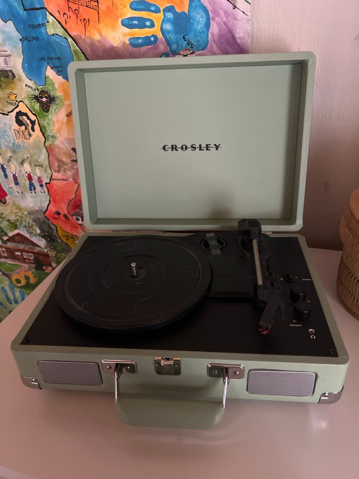 Crosley Platenspeler (nieuwprijs: 100,-), Audio, Tv en Foto, Platenspelers, Ophalen, Zo goed als nieuw, Platenspeler, Overige merken