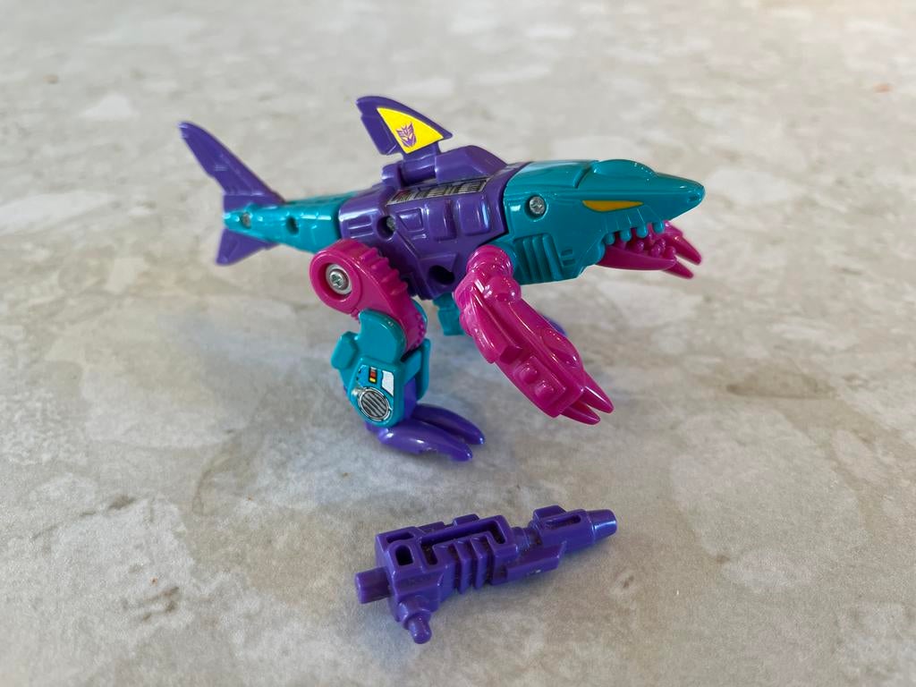 Transformers G1 Overbite 1988 Seacons - Vintage, Verzamelen, Transformers, G1, Ophalen of Verzenden, Gebruikt, Decepticons