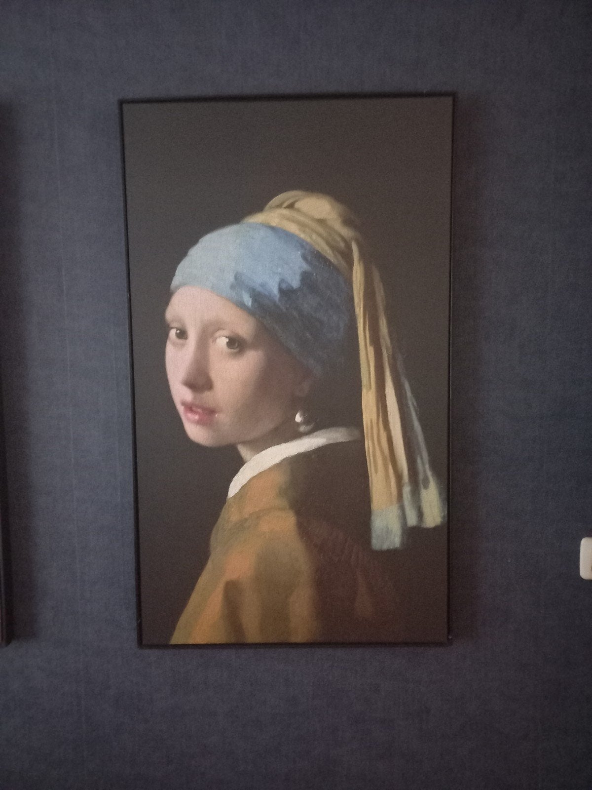 Meisje met de parel,het Melkmeisje, Ophalen