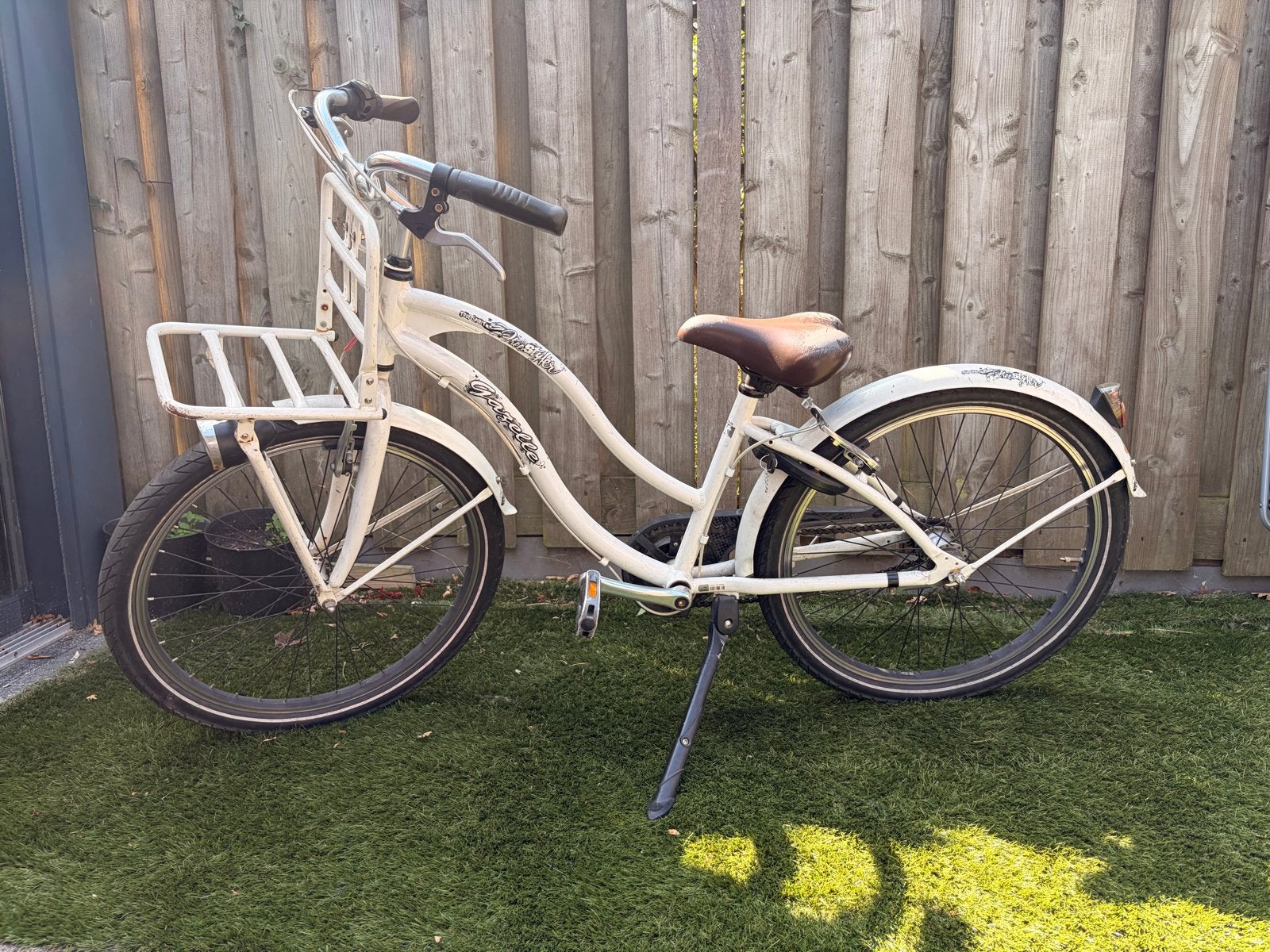 Gazelle freestyler meisjesfiets voordrager en lage instap, Terugtraprem, 50 tot 53 cm, Ophalen, Overige merken