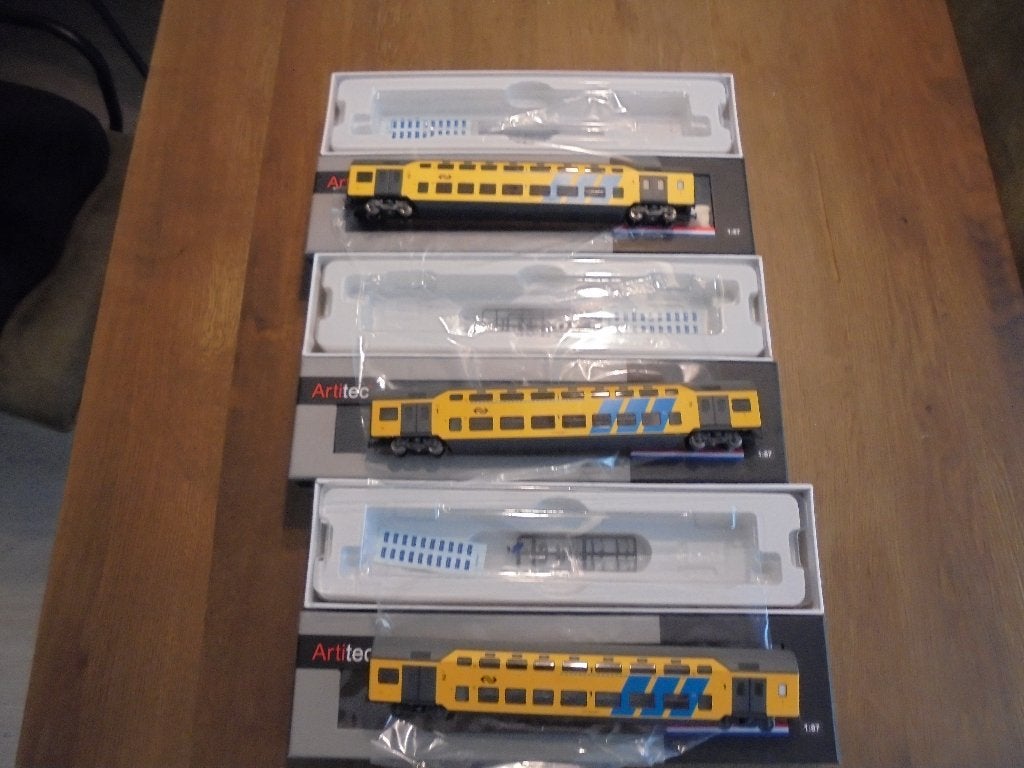 Artitec H0 20 177 01/02/03 NS DDM, Overige merken, Gelijkstroom, Wagon, Ophalen of Verzenden