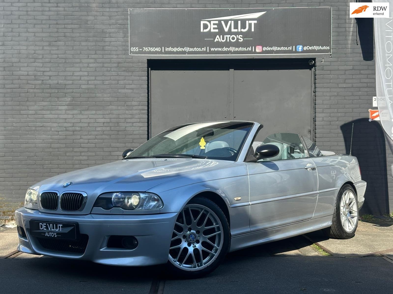 BMW 3-serie Cabrio 320Ci | M-Pakket | multimedia | Airco | S, Auto's, 2171 cc, Achterwielaandrijving, Gebruikt, Cabriolet
