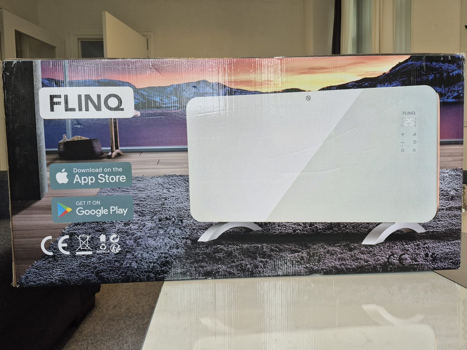 Flinq slimme verwarming, Minder dan 30 cm, Minder dan 60 cm, Ophalen of Verzenden, Kachel