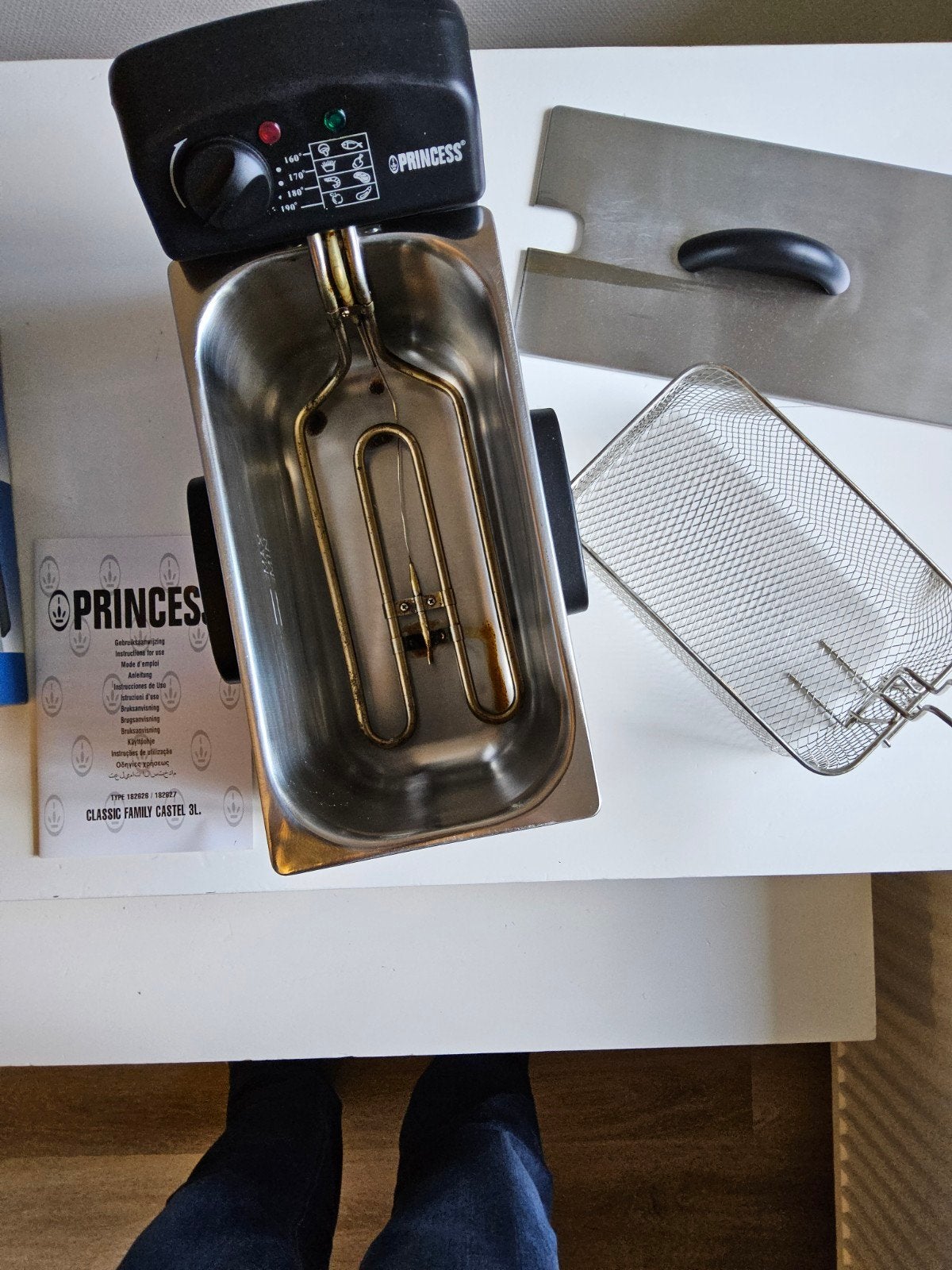 Princess Friteuse 3L - Zo goed als nieuw, 2 tot 3 liter, Ophalen of Verzenden, Zo goed als nieuw