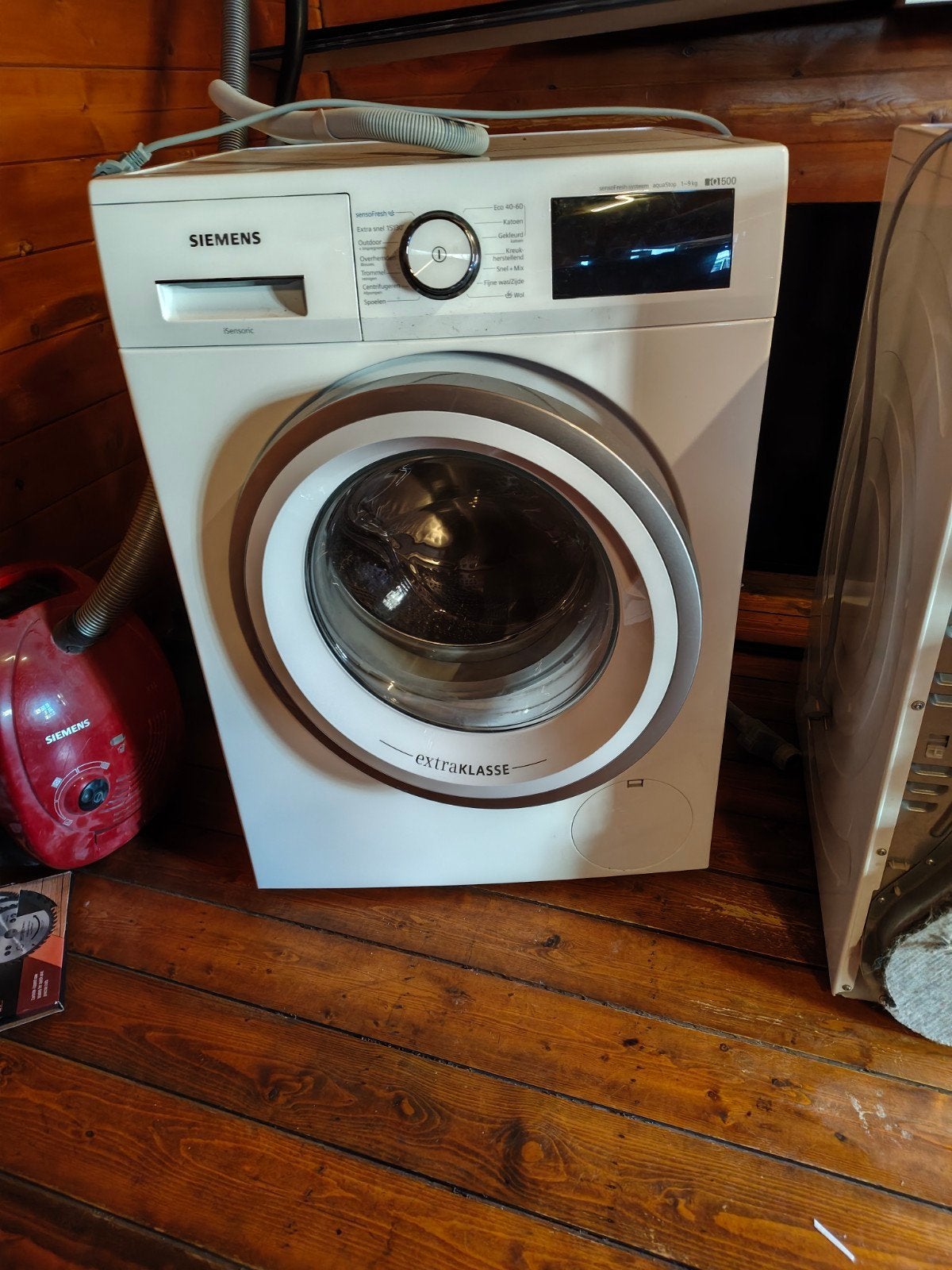Siemens iQ500 Wasmachine - 9kg - sensoFresh - aquaStop, Witgoed en Apparatuur, Wasmachines, Ophalen, 1200 tot 1600 toeren, Gebruikt