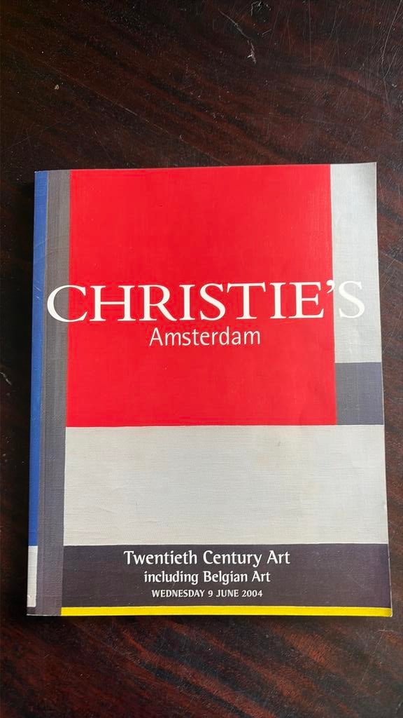 Christie’s Amsterdam - Twentieth Century Art 09-06-2004, Ophalen of Verzenden, Gelezen, Catalogus