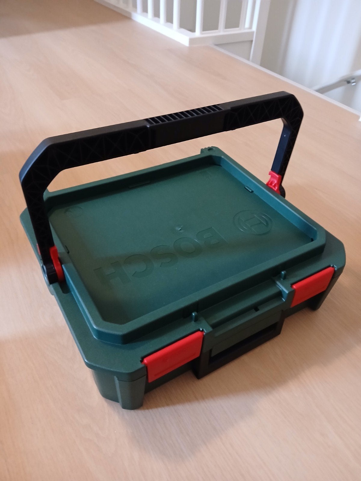 Bosch S-Boxx Mini opbergkoffer met inzetbakjes, Doe-het-zelf en Verbouw, Gereedschapskisten, Ophalen of Verzenden, Nieuw