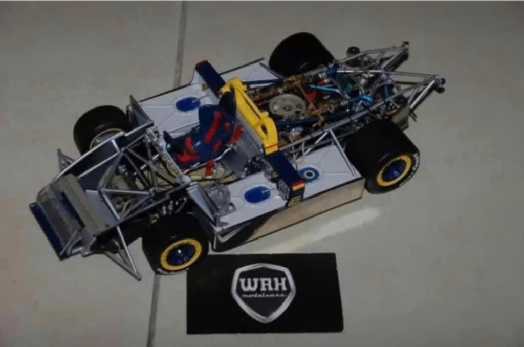 1:18 PORSCHE 917/30 DONOHUE Rolling chassis Exoto no box WRH, Verzenden, Zo goed als nieuw, Auto, Overige merken
