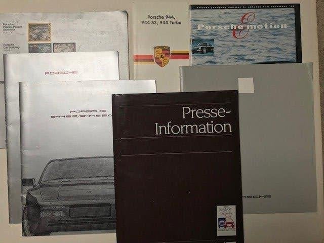 folders Porsche, Ophalen of Verzenden, Gelezen, Porsche
