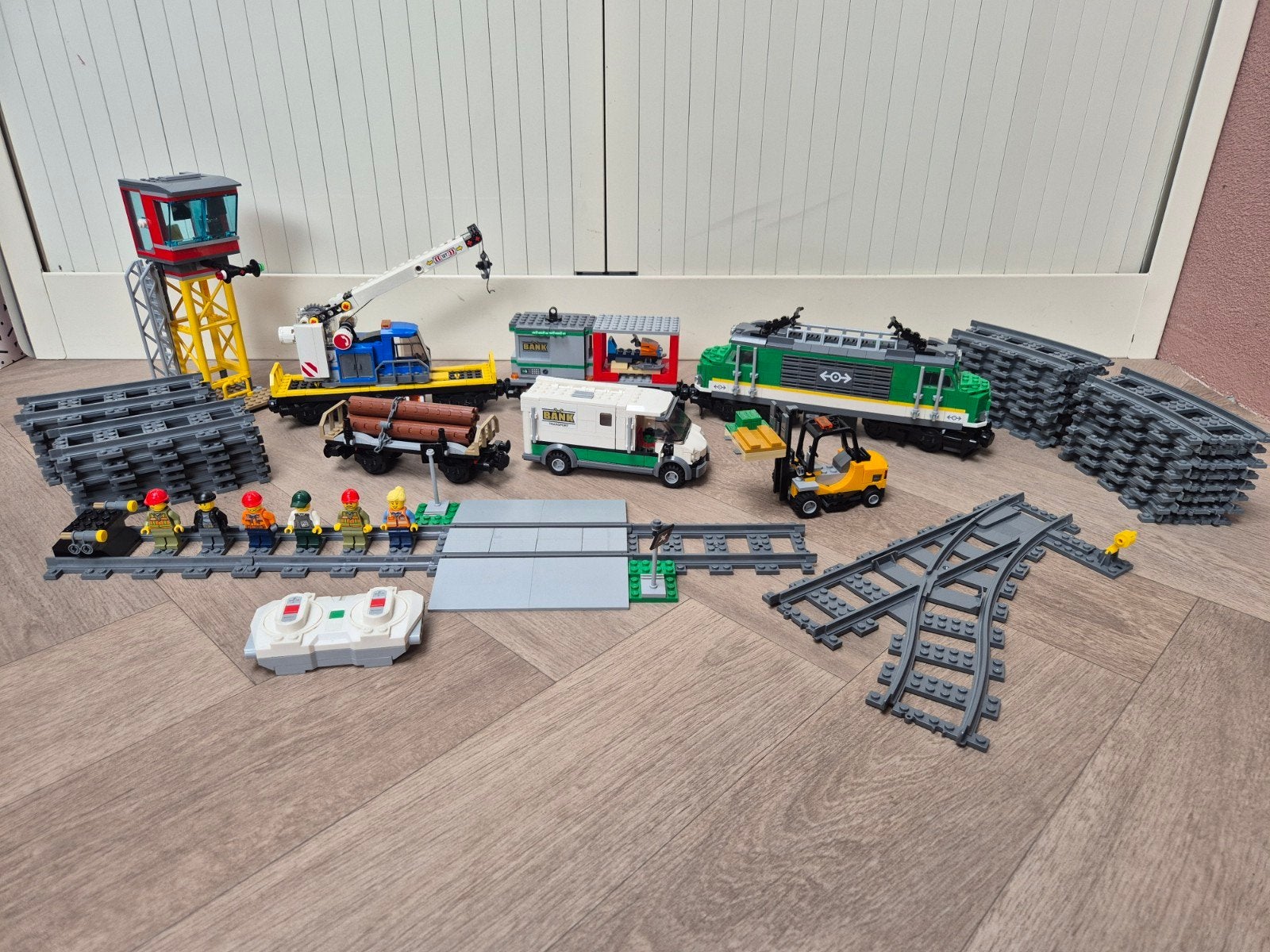 Lego City 60198 Vrachttrein, Kinderen en Baby's, Speelgoed | Duplo en Lego, City, Lego, Ophalen of Verzenden, Zo goed als nieuw