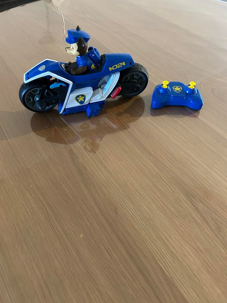 Paw Patrol Chase op Politie Motor met Afstandsbediening, Ophalen of Verzenden, Gebruikt, Afstandsbediening