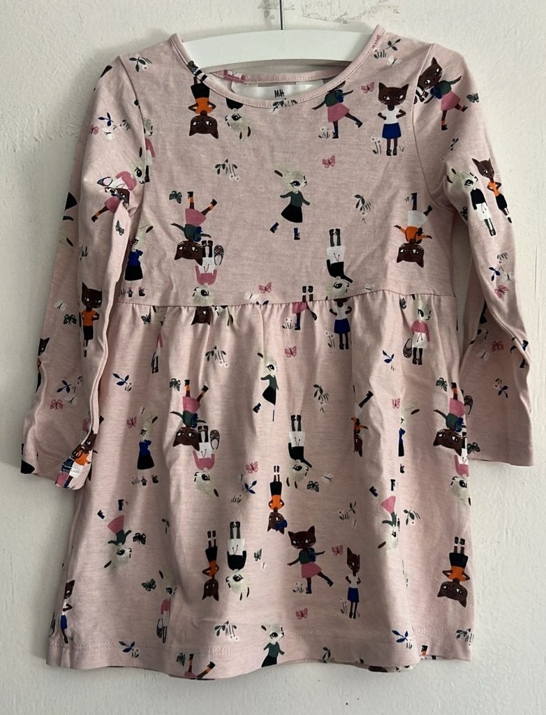 H&M jurk maat 92, H&M, Zo goed als nieuw, Jurk of Rok, Verzenden