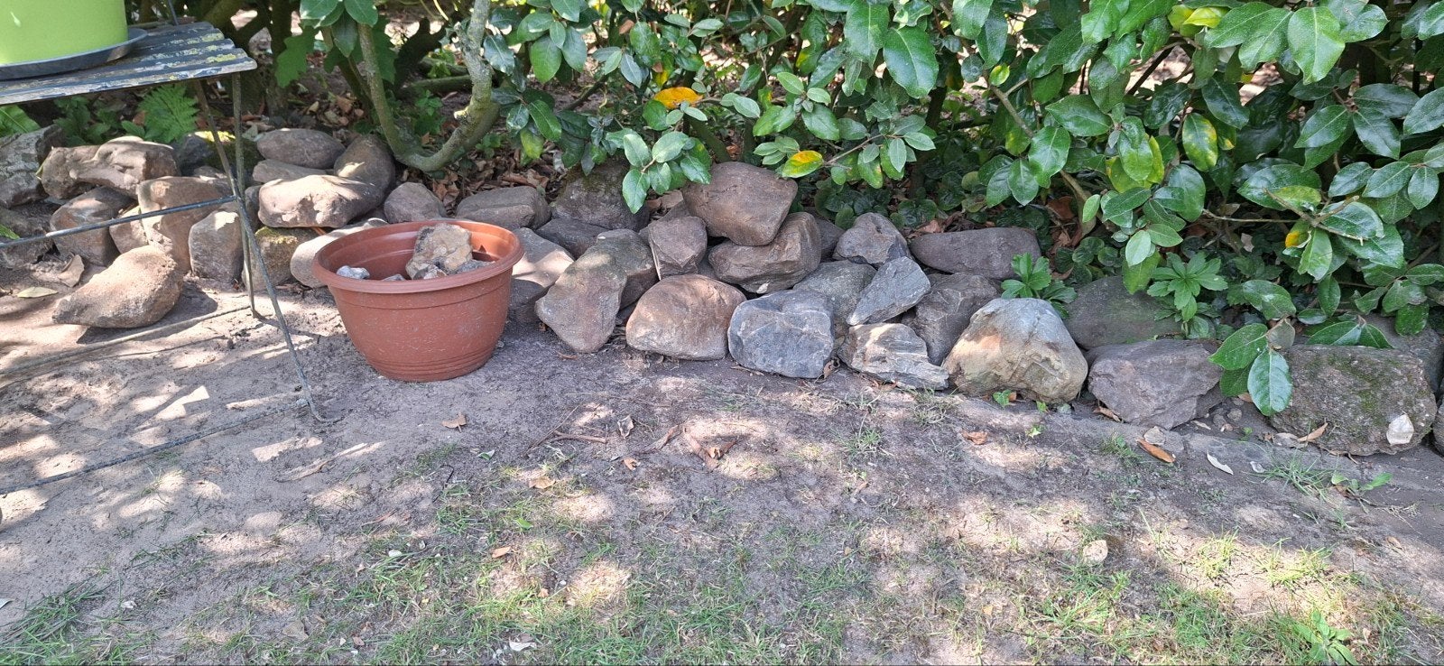 partij maaskeien en witte kiezelstenen., Tuin en Terras, Ophalen, Gebruikt