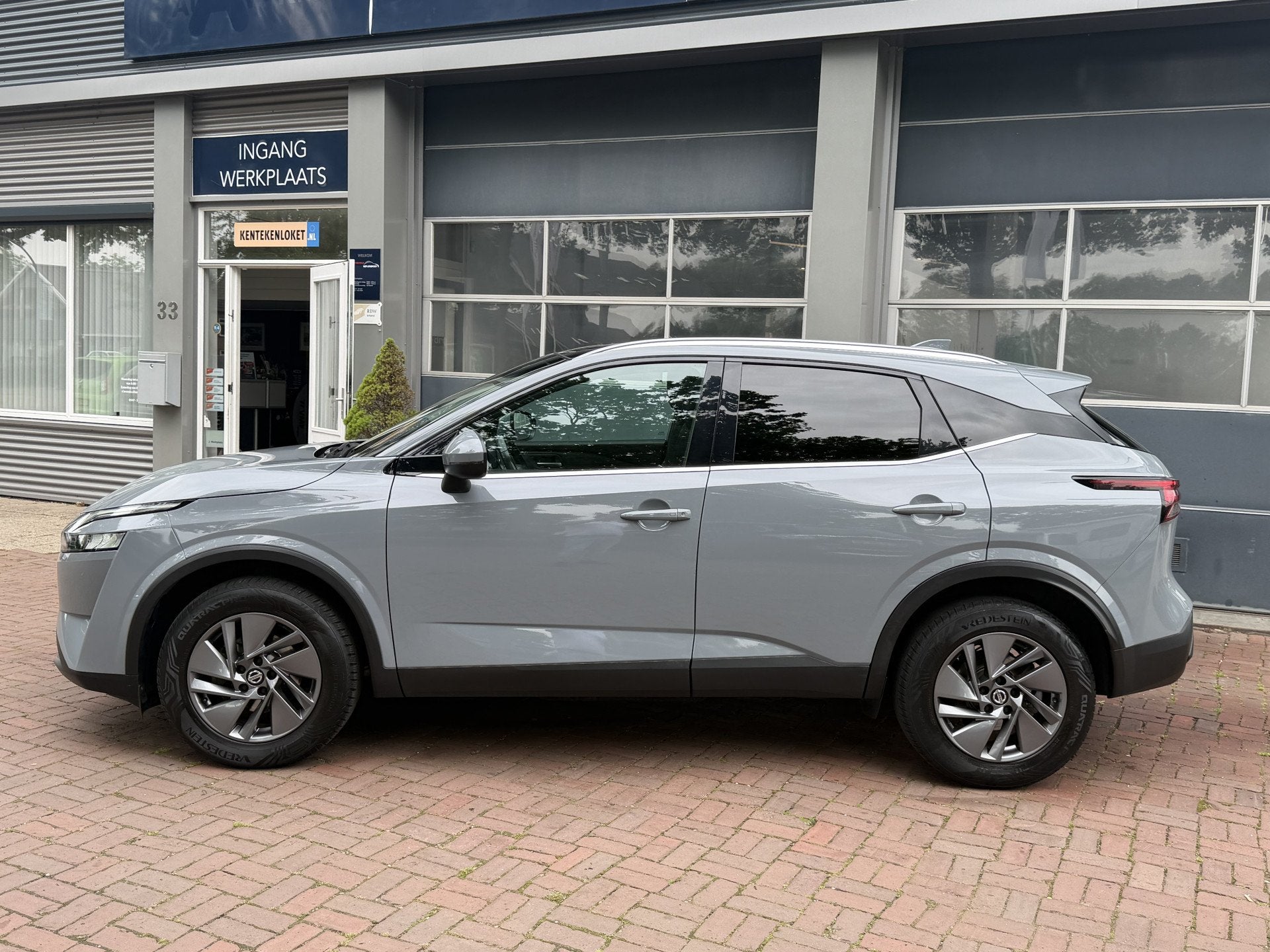 Nissan QASHQAI 1.3 MHEV Xtronic Acenta Bj 2022 NaviAutomaat,, Auto's, Stof, Hybride Elektrisch/Benzine, Qashqai, SUV of Terreinwagen