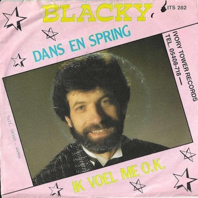 BLACKY  1987   TOP PIRAAT !!! B1914, Gebruikt, 7 inch, Single, Ophalen of Verzenden